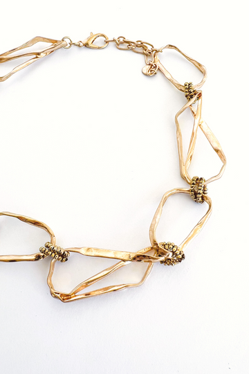 SALE - Chloe Beaded Link Necklace