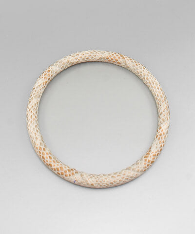 Goldie Snakeskin Bangle