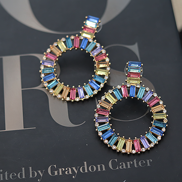 Annemarie Circle Earring