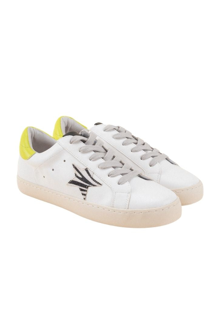 Brielle Zebra Star Sneaker