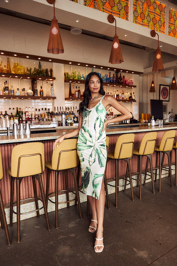 Monte Carlo Palm Dress