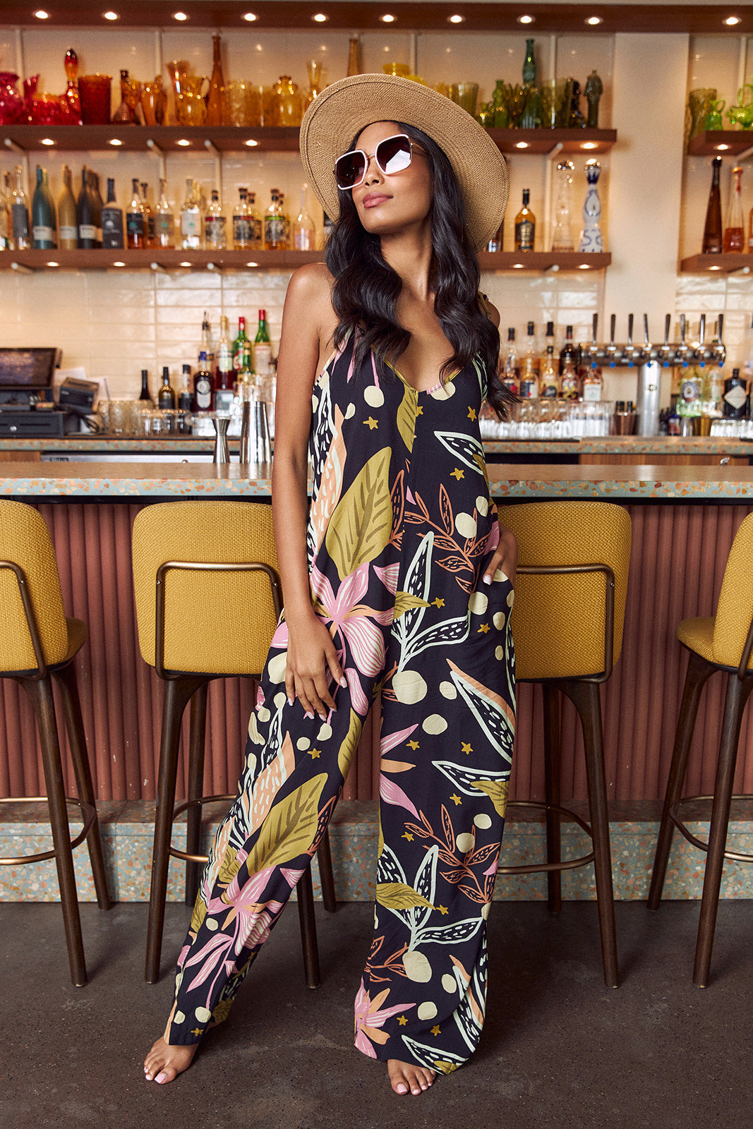 Laguna Printed Jumpsuit
