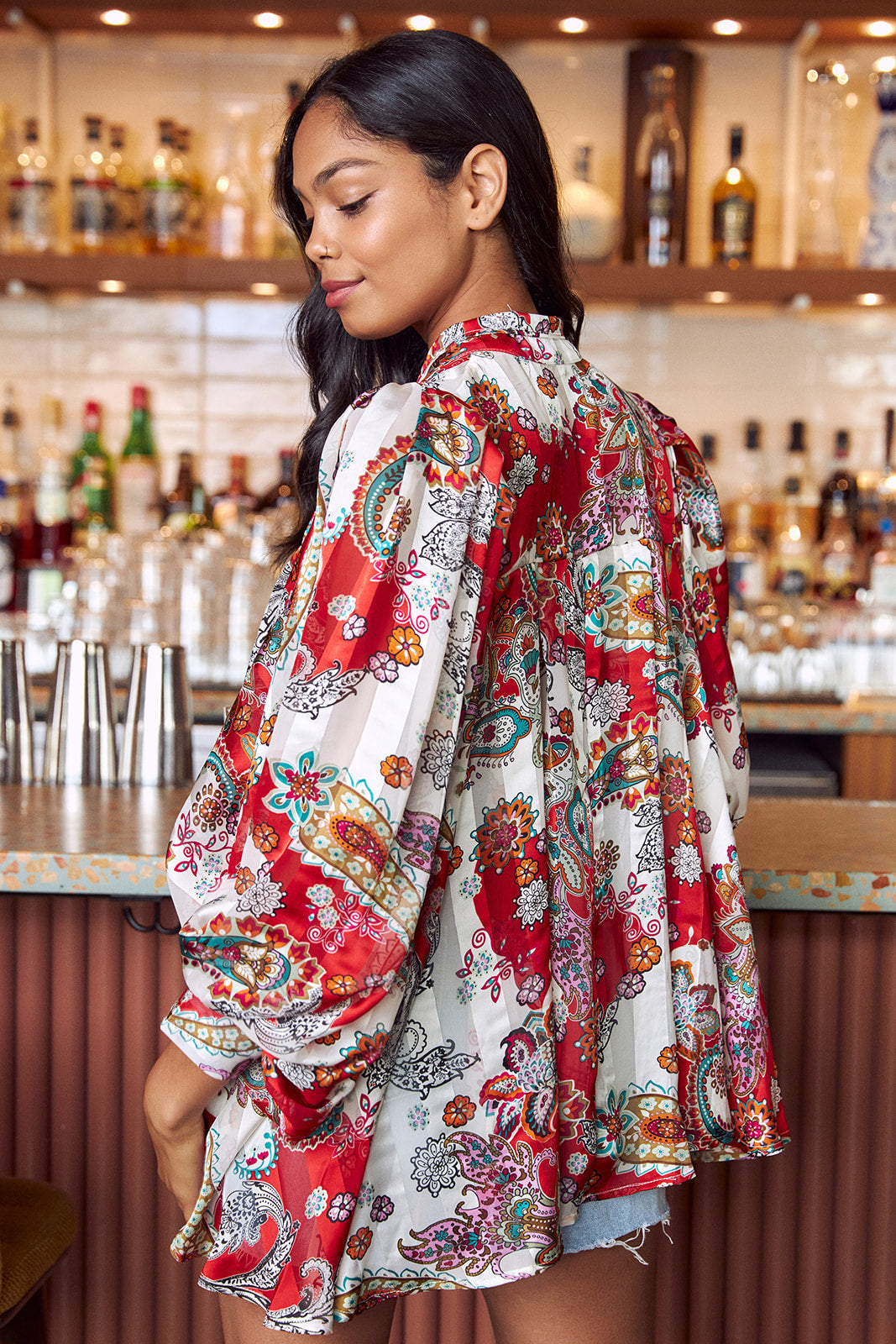 Hampton Tie Front Blouse