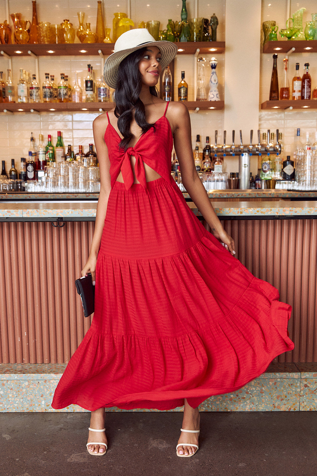 Saint Lucia Cut Out Maxi Dress