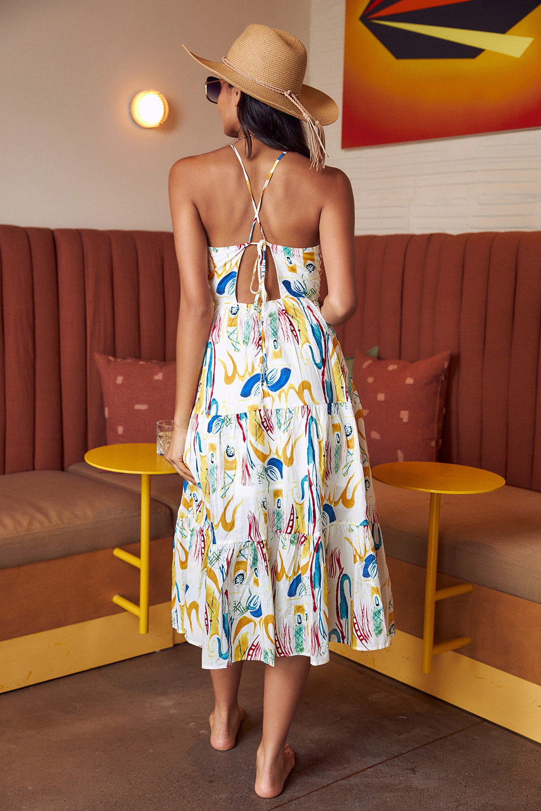 Anguilla Tiered Maxi Dress