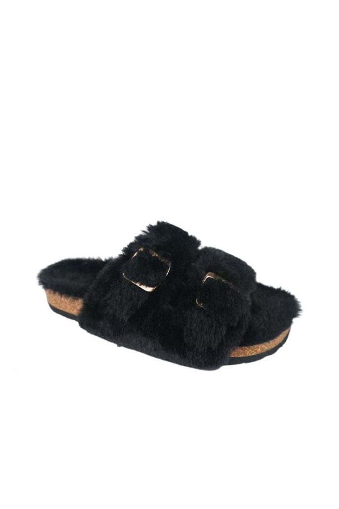 Camden Fur Slide Slipper