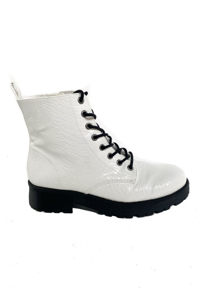 Lotus Croc Combat Boot