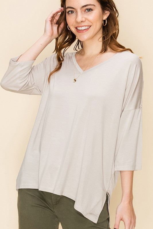 Sable 3/4 Sleeve Tee