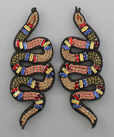 Mia Snake Earrings