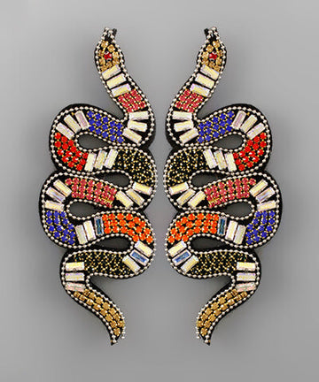 Mia Snake Earrings