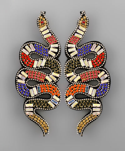 Mia Snake Earrings