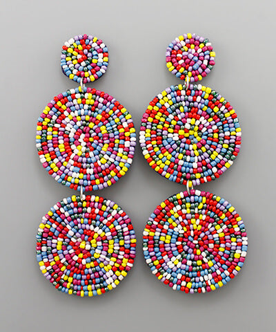 Louise Seed Bead Earring