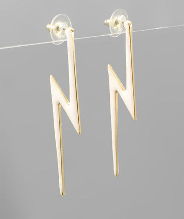 Riley Lightening Bolt Earring