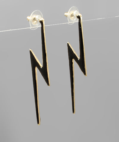 Riley Lightening Bolt Earring
