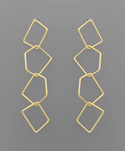 Circle Dangle Earring