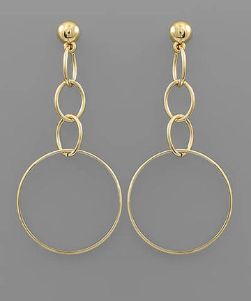 Cora Circle Earrings