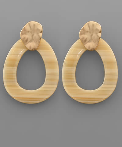 Acadia Acrylic Earring