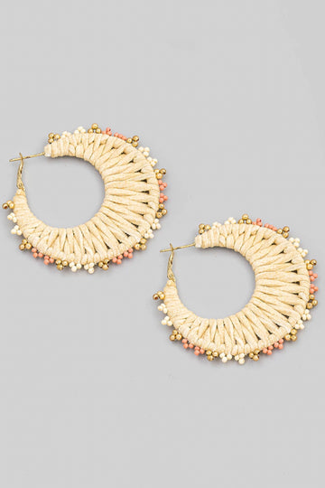 India Bead Detail Earring