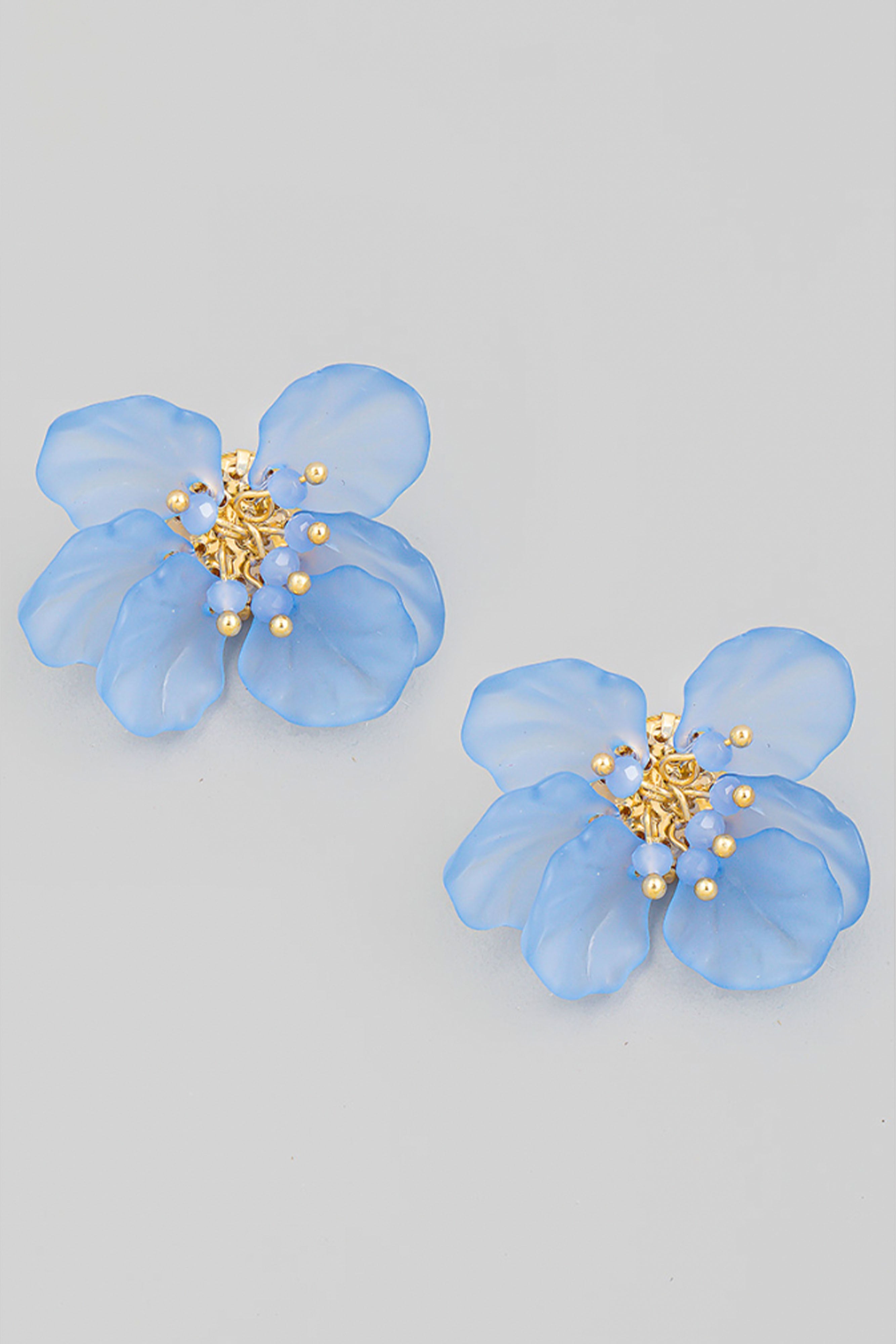 Willow Acrylic Flower Earring