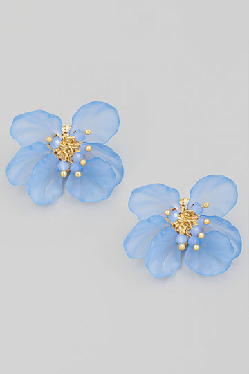 Willow Acrylic Flower Earring