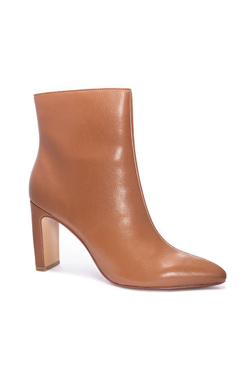 Erin Pointed Toe Heeled Bootie