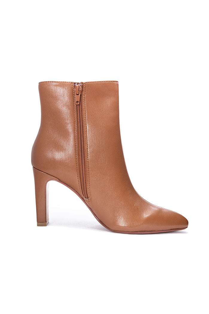 Erin Pointed Toe Heeled Bootie