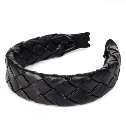 Andra Faux Leather Headband