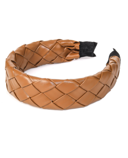 Andra Faux Leather Headband