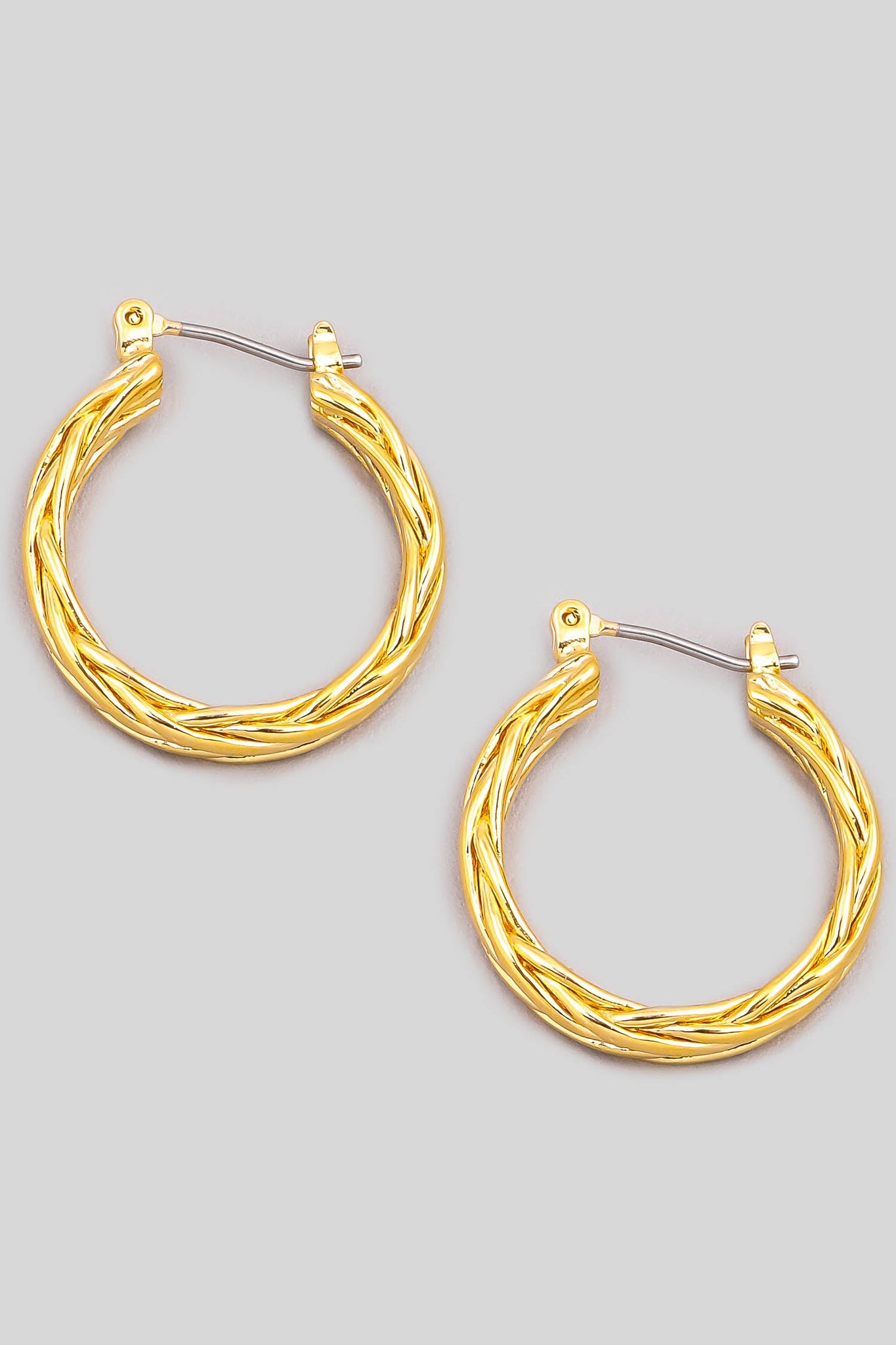 Areanna Chain Hoop Earrings