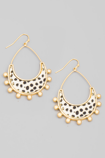 Brecca Animal Print Earrings