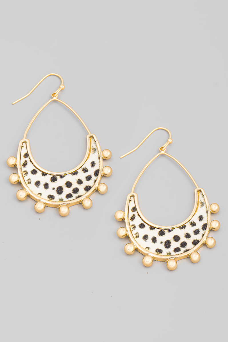 Brecca Animal Print Earrings