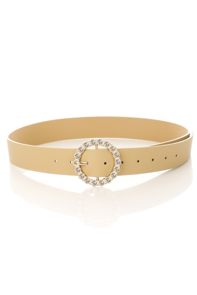 Carlota Rhinestone Buckle Belt