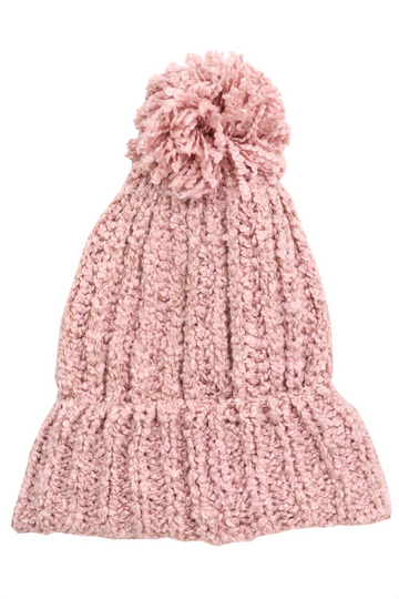 Carlow Knit Pompom Beanie