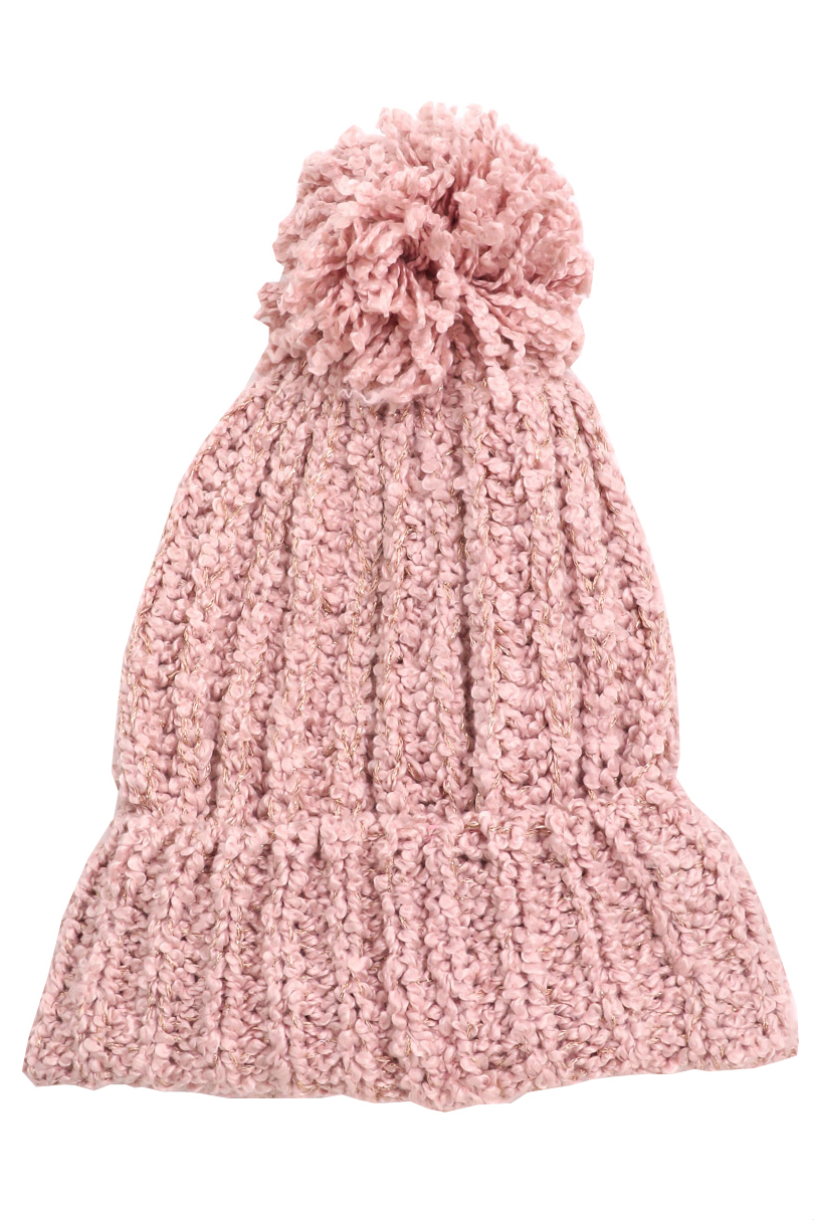 Carlow Knit Pompom Beanie