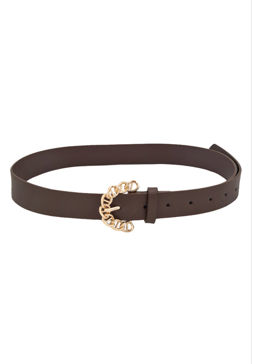 Dita Faux Leather Belt