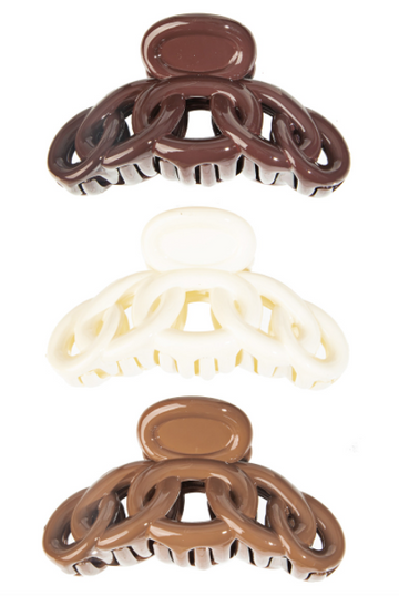 Lissie Chain Link Hair Claw Set