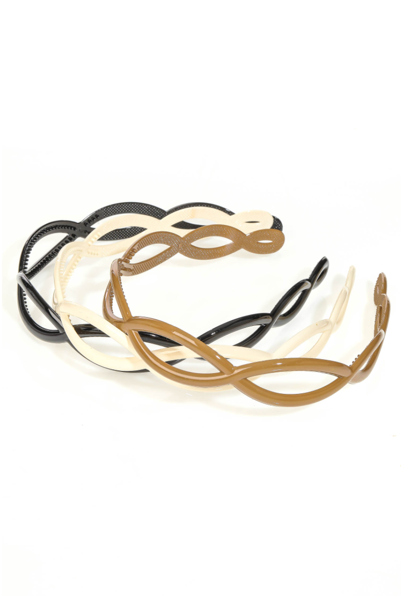 Luana Wavy Headband Set