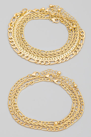 Maelle Layered Chain Bracelet