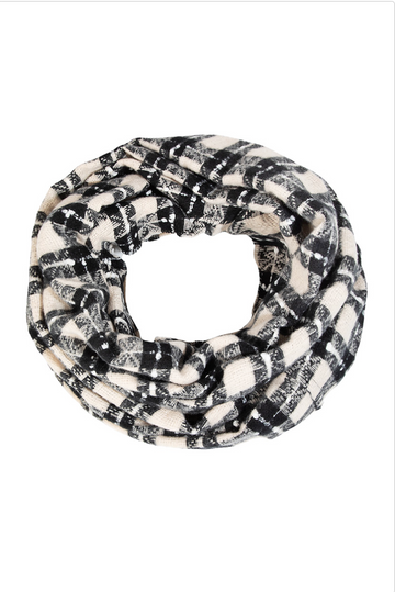 Marjorie Plaid Infinity Scarf