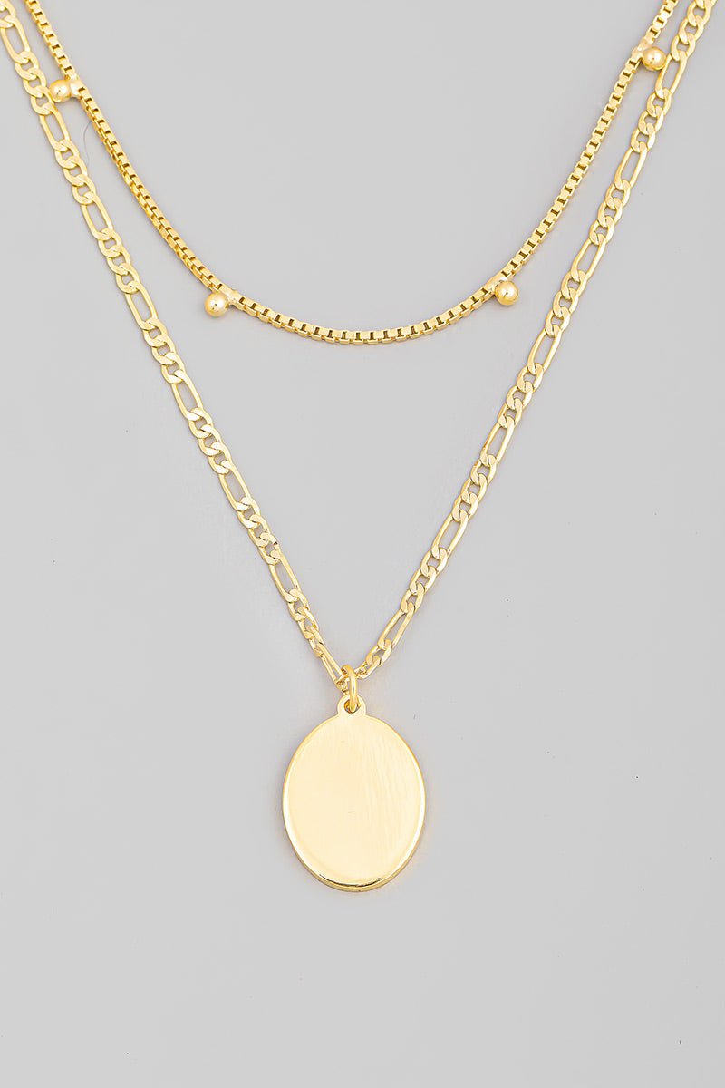Mitzie Pendant Chain Necklace