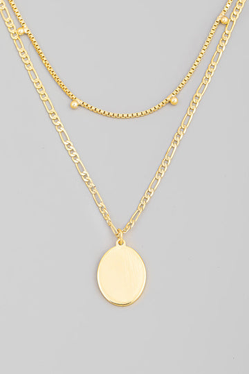 Mitzie Pendant Chain Necklace