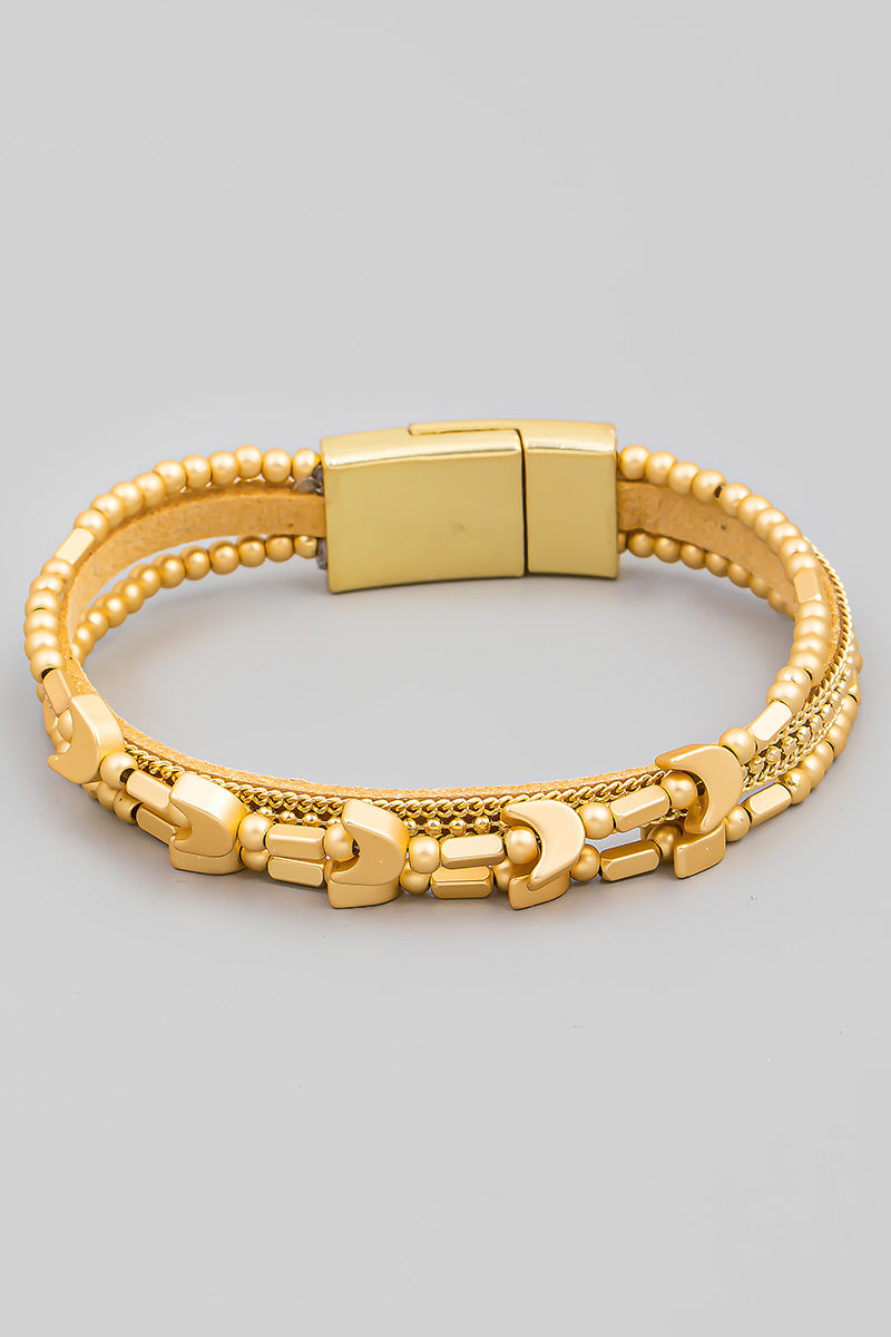 Sandrine Beaded Chain Bracelet