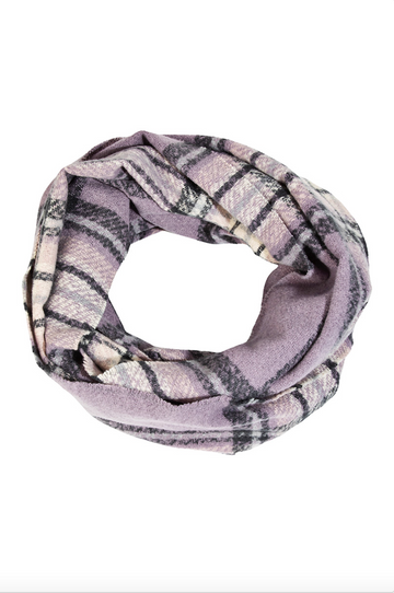 Shoda Plaid Infinity Scarf