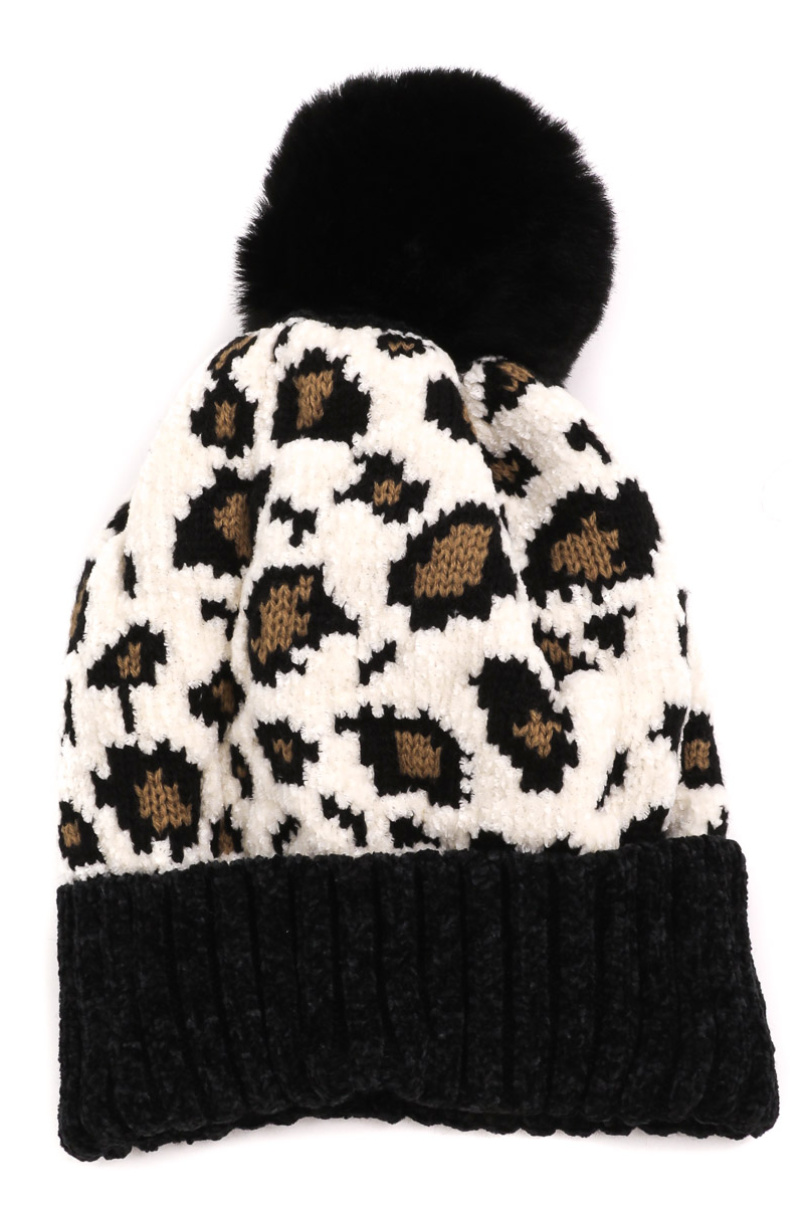 Vander Leopard Beanie