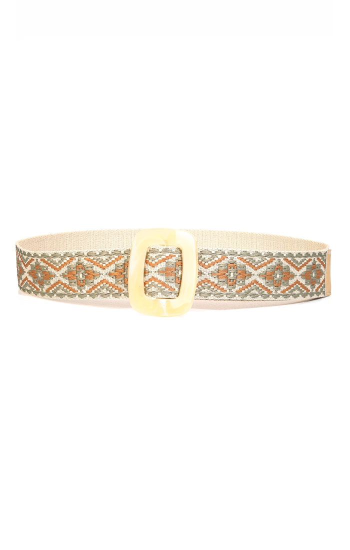 Amelia Printed Belt