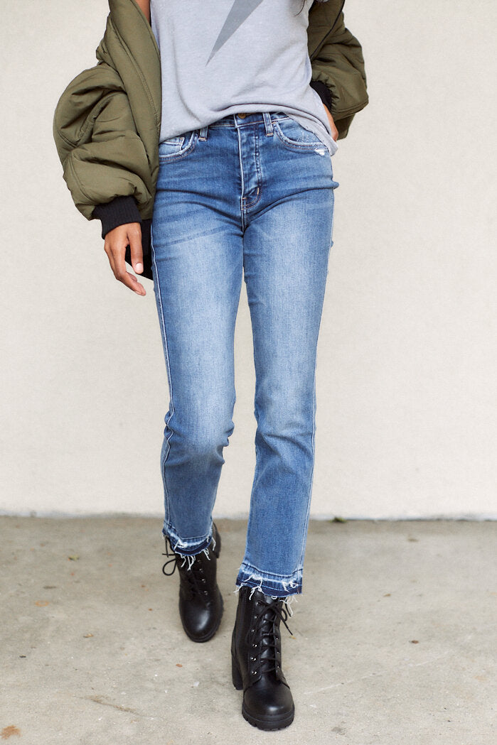 Barrow High Rise Straight Jeans