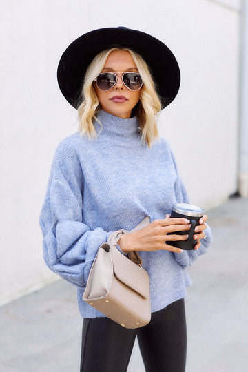 Arlette Balloon Sleeve Sweater