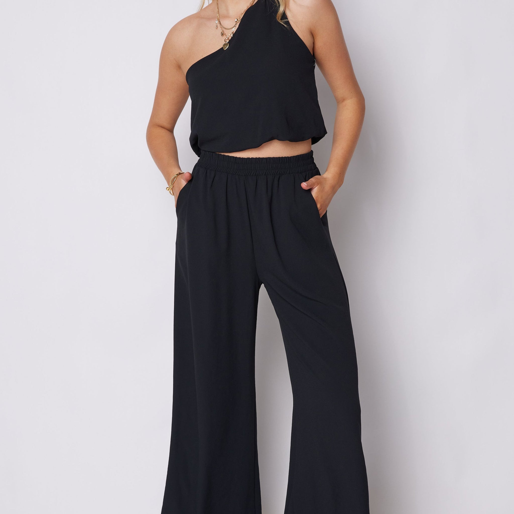 SALE - Carmen Wide Leg Pocket Pants