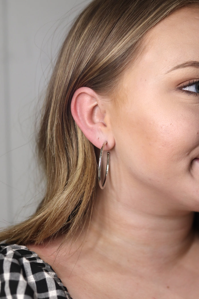 Starley Open Hoop Earrings