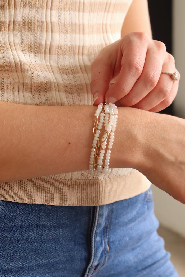 Jayden Chain & Bead Bracelet
